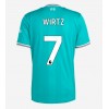 Liverpool Florian Wirtz #7 Tredjedrakt 2025-26 Kortermet